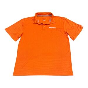 Men's Orange WHATABURGER Employee Performance Polo Shirt size Med